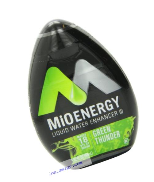 MiO Energy Liquid Water Enhancer, Green Thunder, 1.62 Ounce
