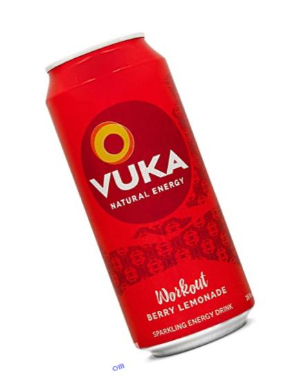 Vuka Energy Drink Workout 16oz/12