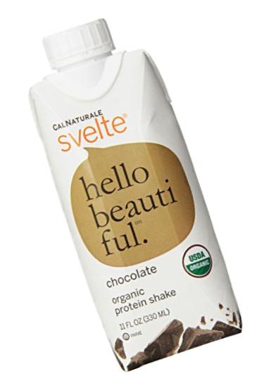 CalNaturale Svelte Organic Protein Shake, Chocolate, 11 Ounce (Pack of 8)