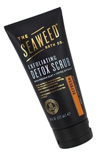 The Seaweed Bath Co. Exfoliating Detox Body Scrub, Refresh Scent (Orange, Eucalyptus & Cedar), 6 fl. oz.