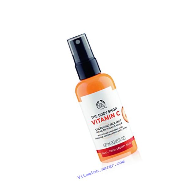 The Body Shop Vitamin C Energizing Face Spritz, Paraben-Free, 3.3 Fl. Oz.