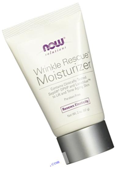 NOW Wrinkle Rescue Moisturizer,2-Ounce