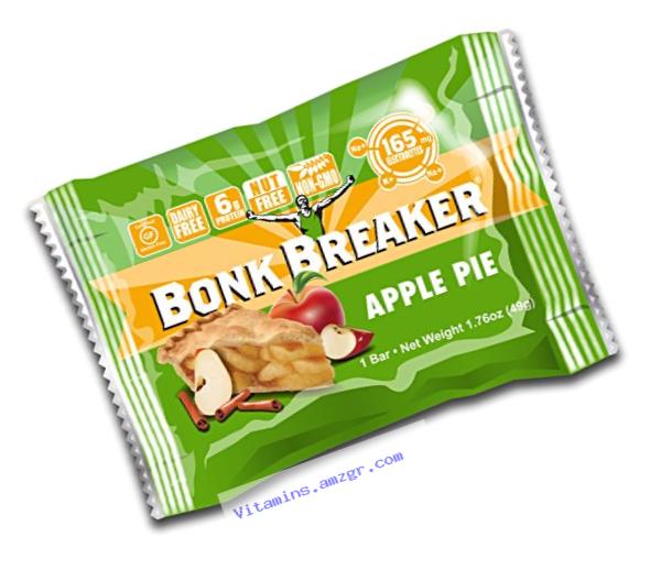 Bonk Breaker Energy Bar, Apple Pie, 1.76 Ounce, 12 Count