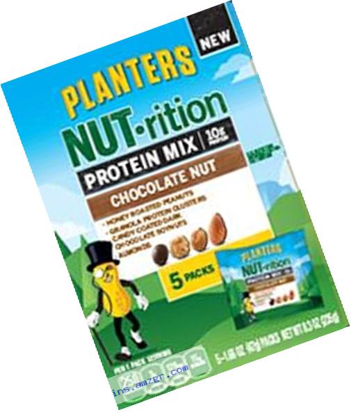 Planters Nutrition Protein Mix, Chocolate Nut, 8.6 Ounce
