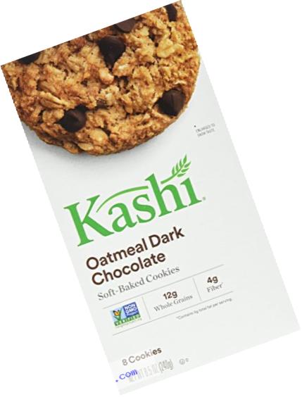 Kashi Cookies, Oatmeal Dark Chocolate, 8.5-Ounce Boxes (Pack of 3)