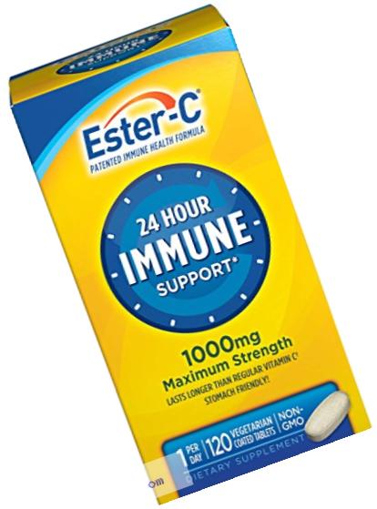 Ester-C Vitamin C, 1,000 mg, 120 Coated Tablets