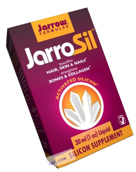 Jarrow Formulas JarroSil, Beautifies Hair, Skin & Nails, Activated Silicon, 4 mg/10 drops