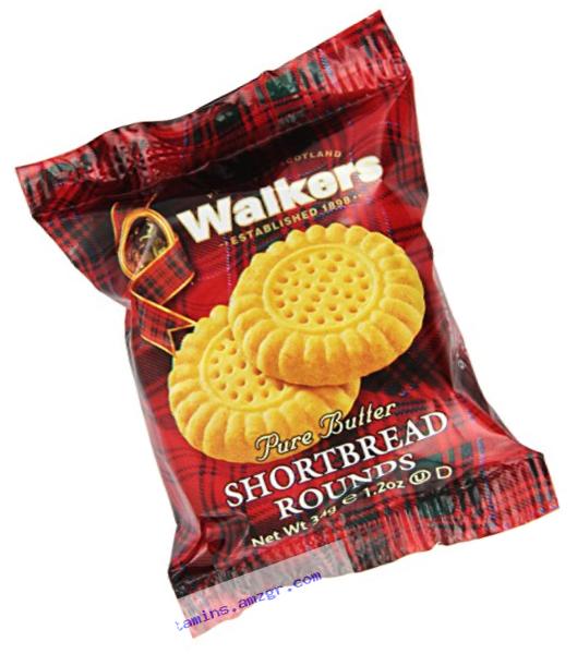 Walkers Shortbread Rounds (1.2-oz.), 2-Count Cookies (Count of 24)