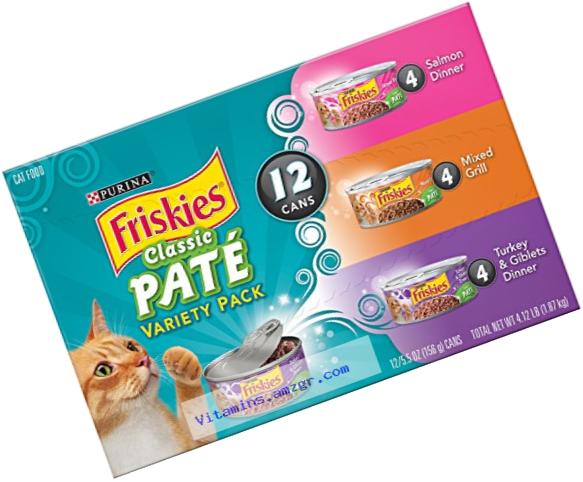 Purina Friskies Classic Pate Variety Pack Cat Food - (24) 8.25 lb. Box