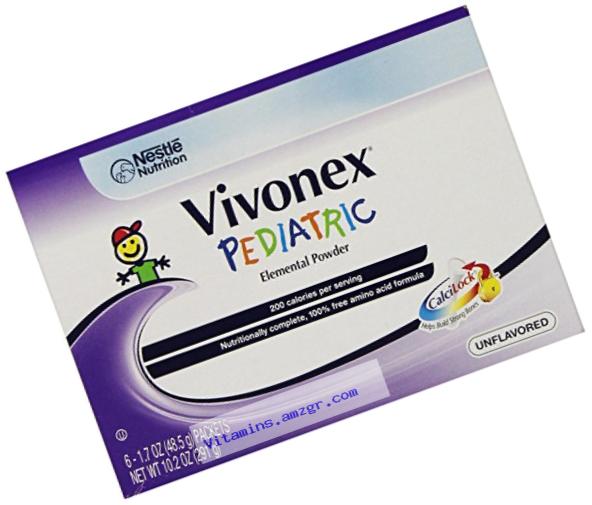 Vivonex Pediatric, 1.7-Ounce Packets (Pack of 6)